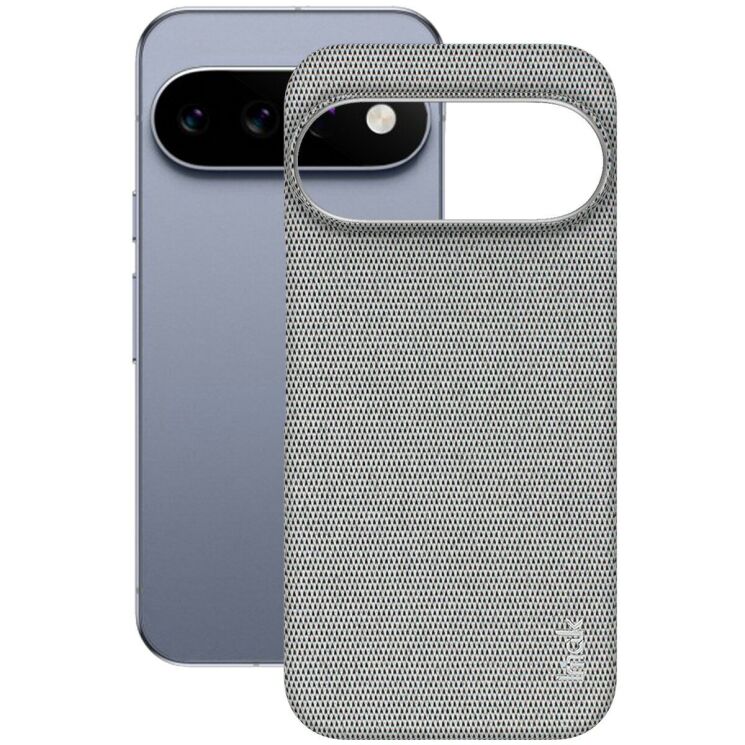 Защитный чехол IMAK Fabric Case для Google Pixel 11 Pro XL - Light Grey: фото 2 из 8