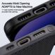 Захисний чохол IPAKY Carbon Fiber для Apple iPhone 16 - Grey (360738H). Фото 2 з 10