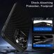 Захисний чохол IPAKY Carbon Fiber для Apple iPhone 16 - Grey (360738H). Фото 5 з 10