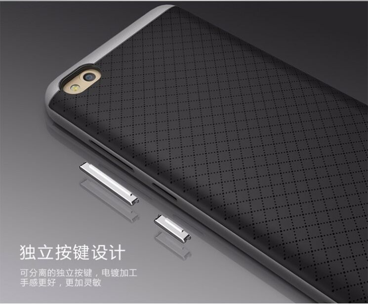 Защитный чехол IPAKY Hybrid для Xiaomi Redmi 4A - Silver: фото 9 из 10