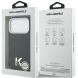 Захисний чохол Karl Lagerfeld Karl Head Logo MagSafe для iPhone 17 Pro (KLHMP17L5PGFKHGK) - Black (422731B). Фото 8 з 8