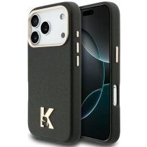 Захисний чохол Karl Lagerfeld Karl Head Logo MagSafe для iPhone 17 Pro (KLHMP17L5PGFKHGK) - Black: фото 1 з 8