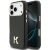 Защитный чехол Karl Lagerfeld Karl Head Logo MagSafe для iPhone 17 Pro (KLHMP17L5PGFKHGK) - Black: фото 1 из 8
