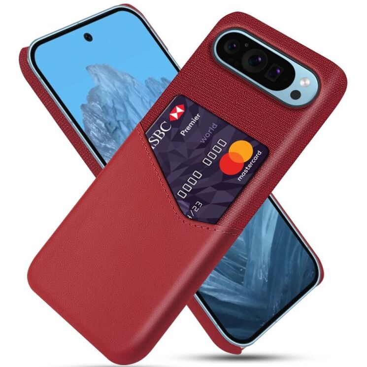 Захисний чохол KSQ Business Pocket для Google Pixel 9 / 9 Pro - Red: фото 1 з 4