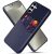 Защитный чехол KSQ Business Pocket для Samsung Galaxy S25 Plus (S936) - Blue: фото 1 из 4
