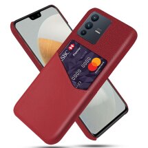 Захисний чохол KSQ Business Pocket для VIVO V23 5G - Red: фото 1 з 4