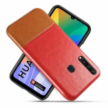 Защитный чехол KSQ Dual Color для Huawei Y6p - Red / Orange: фото 1 из 5