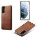 Защитный чехол KSQ Leather Cover для Samsung Galaxy S22 Plus - Brown (290306Z). Фото 2 из 4