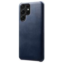 Защитный чехол KSQ Leather Cover для Samsung Galaxy S22 Ultra - Blue: фото 1 из 4