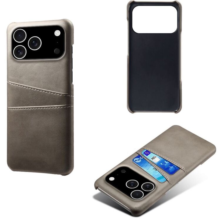 Захисний чохол KSQ Pocket Case для Apple iPhone 17 Pro - Grey: фото 2 з 5