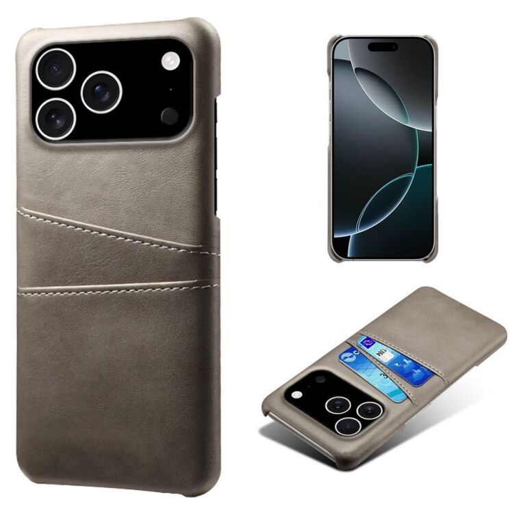 Захисний чохол KSQ Pocket Case для Apple iPhone 17 Pro - Grey: фото 1 з 5