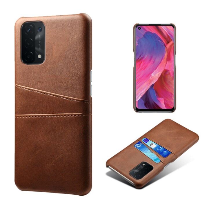 Захисний чохол KSQ Pocket Case для OPPO A54 5G / A74 5G - Brown: фото 1 з 5