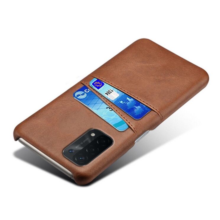 Захисний чохол KSQ Pocket Case для OPPO A54 5G / A74 5G - Brown: фото 3 з 5
