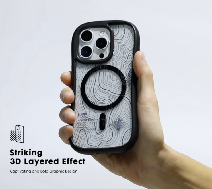 Защитный чехол Laut POP ADVENTURE для Apple iPhone 16 - Black: фото 6 из 7