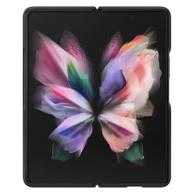 Захисний чохол Leather Cover (FF) для Samsung Galaxy Fold 3 (EF-VF926LBEGRU) - Black: фото 6 з 7