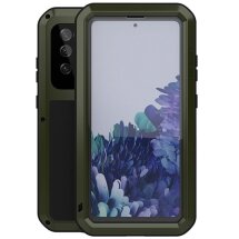 Захисний чохол LOVE MEI Powerful для Samsung Galaxy S20 FE (G780) - Green: фото 1 з 8