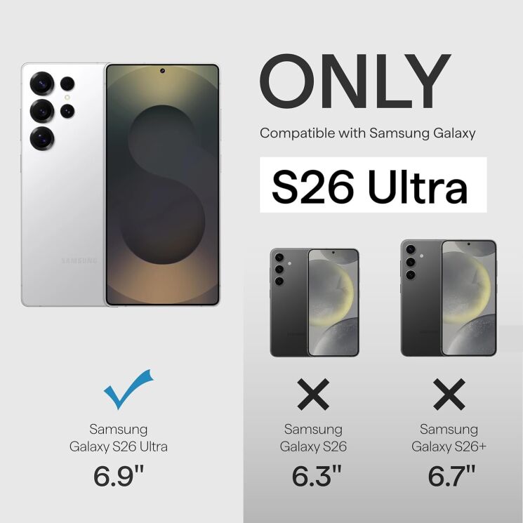 Защитный чехол Pitaka Cairn ProGuard для Samsung Galaxy S26 Ultra (S948) PBS2604U - Moonrise: фото 10 из 18