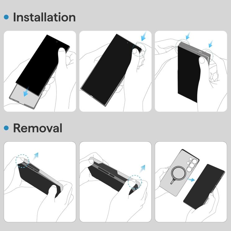 Защитный чехол Pitaka Cairn ProGuard для Samsung Galaxy S26 Ultra (S948) PBS2604U - Moonrise: фото 18 из 18