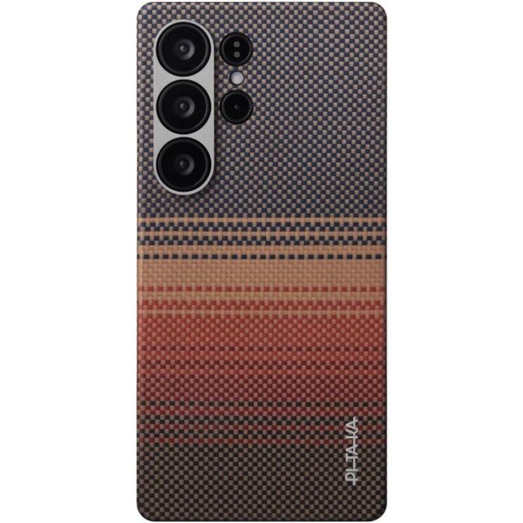 Захисний чохол Pitaka Tactile Woven Case для Samsung Galaxy S25 Ultra (S938) KS2503U - Sunset: фото 2 з 11