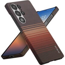 Захисний чохол Pitaka Tactile Woven Case для Samsung Galaxy S25 Ultra (S938) KS2503U - Sunset: фото 1 з 11