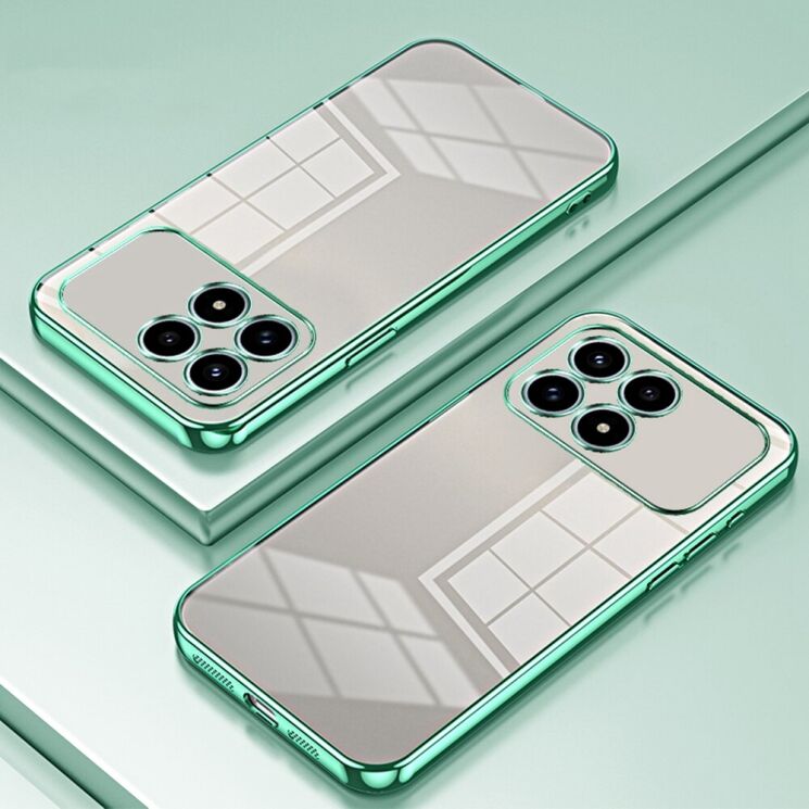 Захисний чохол Reframe Electroplating Frame для Xiaomi Poco F8 Pro - Green: фото 2 з 7