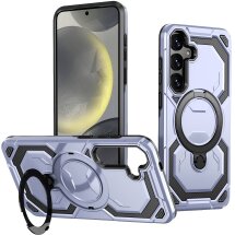 Защитный чехол Reframe Hybrid Magnetic для Samsung Galaxy S24 Plus (S926) - Baby Blue: фото 1 из 7