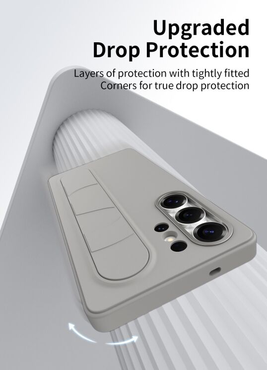 Захисний чохол Reframe Standing Grip для Samsung Galaxy S26 Ultra - Sapphire: фото 8 з 13