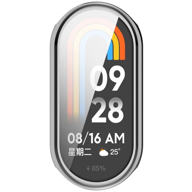 Захисний чохол Reframe Watch Case для Xiaomi Mi Smart Band 10 - Silver: фото 6 з 8