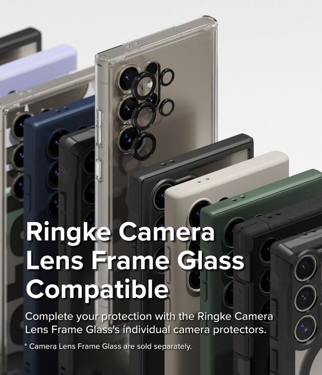 Захисний чохол Ringke Fusion Magnetic для Samsung Galaxy S24 Ultra (S928) 8809961783586 - Clear: фото 16 з 17