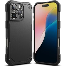Защитный чехол Ringke Rugged Gear для iPhone 16 Pro Max (8800274963498) - Black: фото 1 из 13