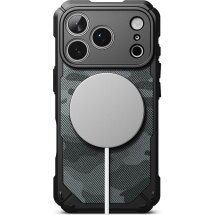 Защитный чехол Ringke Rugged Gear Magnetic для iPhone 18 Pro (8800380463356) - Camo Black: фото 1 из 16