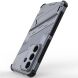 Захисний чохол з підставкою Deexe Bibercas для Samsung Galaxy S26 Plus (S947) - Grey (407032H). Фото 3 з 9