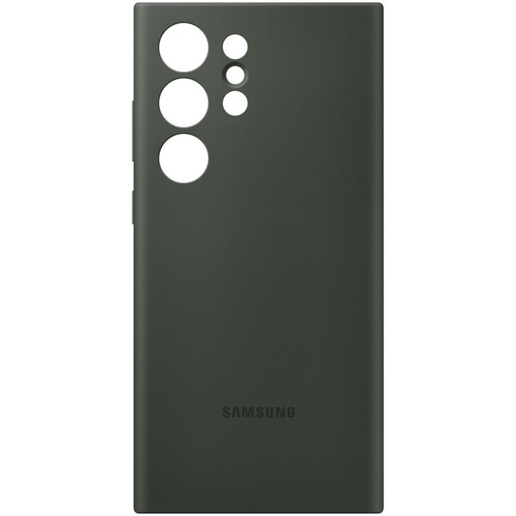 Защитный чехол Silicone Case для Samsung Galaxy S23 Ultra (S918) EF-PS918TGEGRU - Khaki: фото 3 из 4