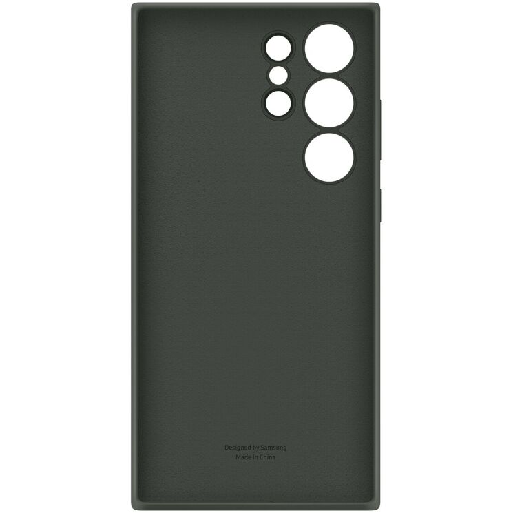 Защитный чехол Silicone Case для Samsung Galaxy S23 Ultra (S918) EF-PS918TGEGRU - Khaki: фото 4 из 4