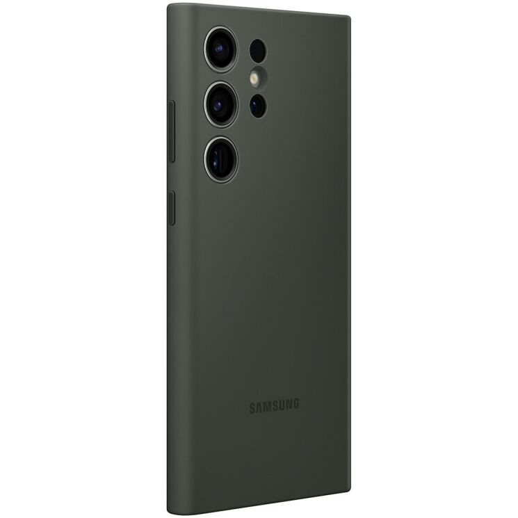 Защитный чехол Silicone Case для Samsung Galaxy S23 Ultra (S918) EF-PS918TGEGRU - Khaki: фото 2 из 4
