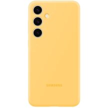 Защитный чехол Silicone Case для Samsung Galaxy S24 Plus (S926) EF-PS926TYEGWW - Yellow: фото 1 из 5