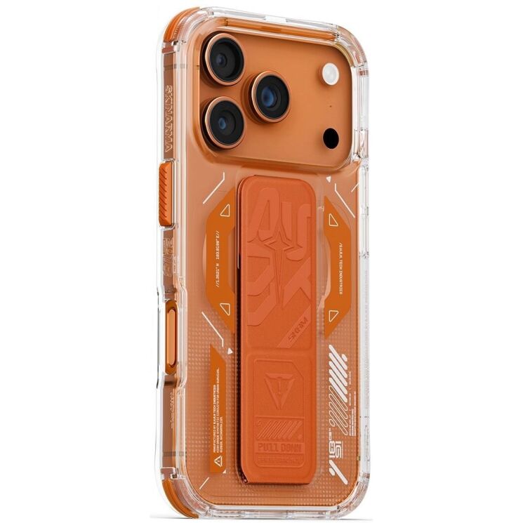 Захисний чохол SKINARMA HELIO Mag-Charge для iPhone 17 Pro (SK-2025IPP6.3-HELIO-ORG) - Orange: фото 3 з 5