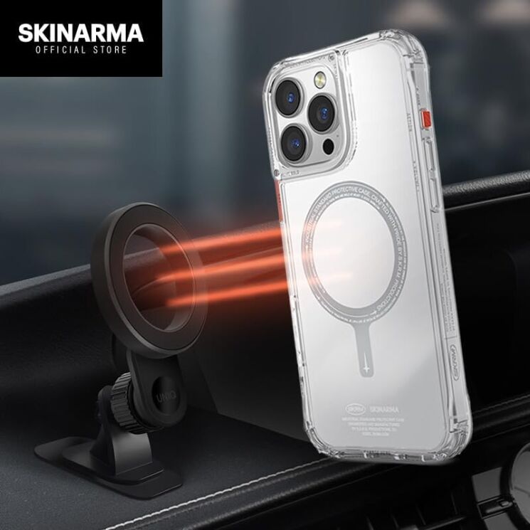 Защитный чехол SKINARMA SAIDO Mag-Charge для Apple iPhone 16 Pro Max - Black: фото 10 из 10