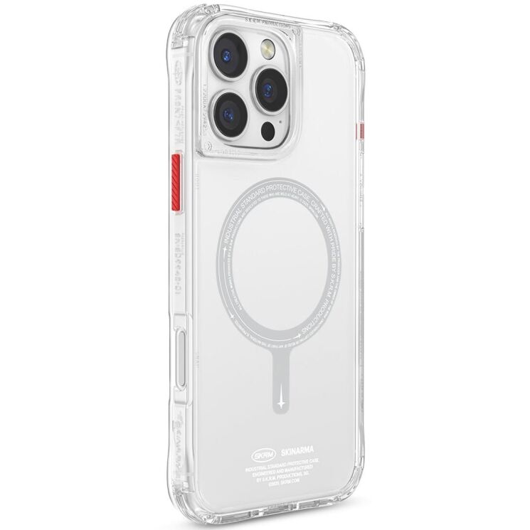 Защитный чехол SKINARMA SAIDO Mag-Charge для Apple iPhone 16 Pro Max - Clear: фото 3 из 10