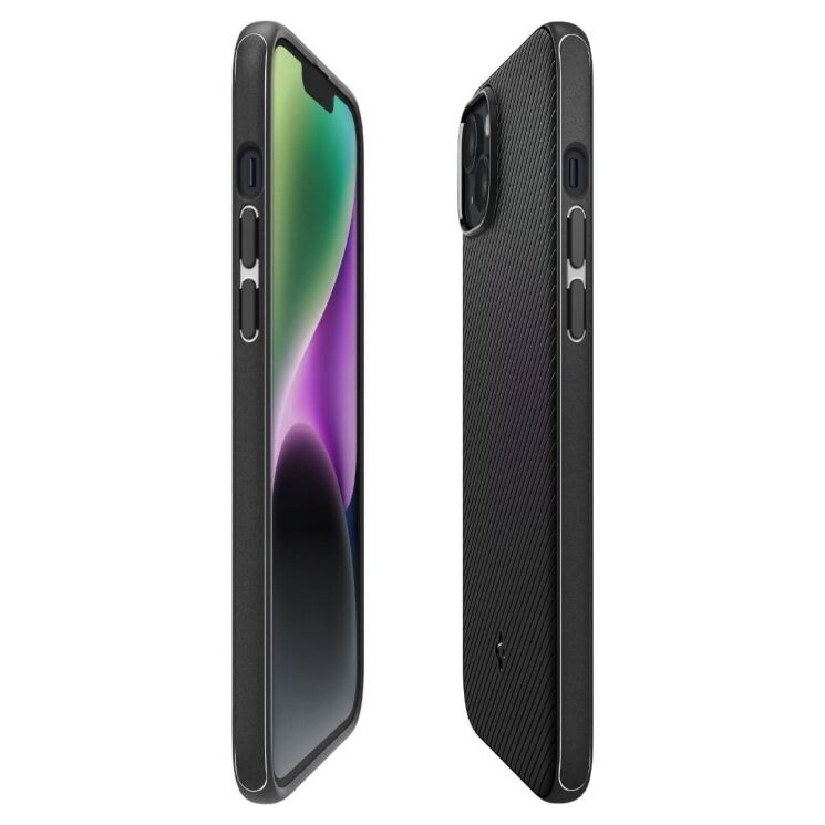 Защитный чехол Spigen (SGP) Core Armor Mag для Apple iPhone 14 - Matte Black: фото 4 из 17