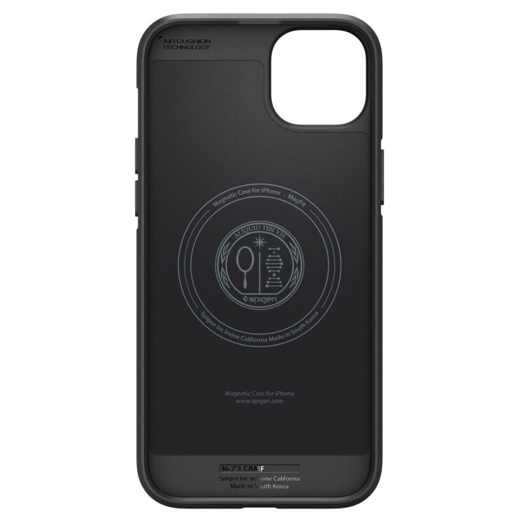 Защитный чехол Spigen (SGP) Core Armor (MagFit) для Apple iPhone 15 Plus - Matte Black: фото 4 из 7