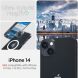 Защитный чехол Spigen (SGP) Crystal Hybrid (MagFit) для Apple iPhone 14 (ACS04682) - Clear (337023C). Фото 9 из 12