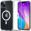 Защитный чехол Spigen (SGP) Crystal Hybrid (MagFit) для Apple iPhone 14 (ACS04682) - Clear (337023C)