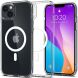 Защитный чехол Spigen (SGP) Crystal Hybrid (MagFit) для Apple iPhone 14 (ACS04682) - Clear (337023C). Фото 1 из 12