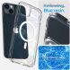 Защитный чехол Spigen (SGP) Crystal Hybrid (MagFit) для Apple iPhone 14 (ACS04682) - Clear (337023C). Фото 11 из 12