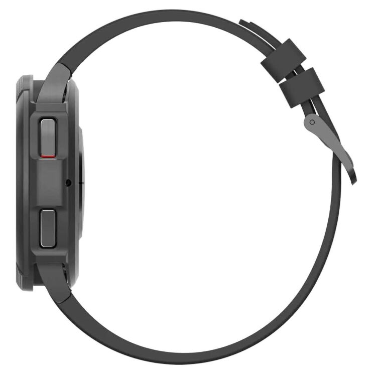 Защитный чехол Spigen (SGP) Liquid Air Case для Samsung Galaxy Watch 6 Classic (43mm) - Matte Black: фото 10 из 18