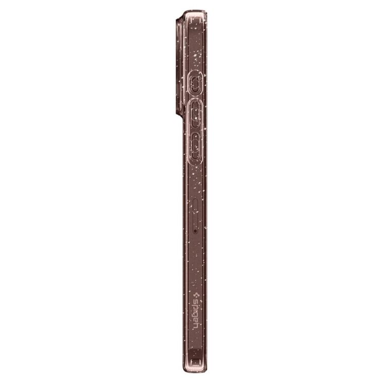 Защитный чехол Spigen (SGP) Liquid Crystal Glitter для Apple iPhone 15 Pro Max - Rose Quartz: фото 10 из 17