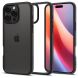 Защитный чехол Spigen (SGP) Ultra Hybrid для Apple iPhone 16 Pro - Matte Black (360579B). Фото 1 из 13