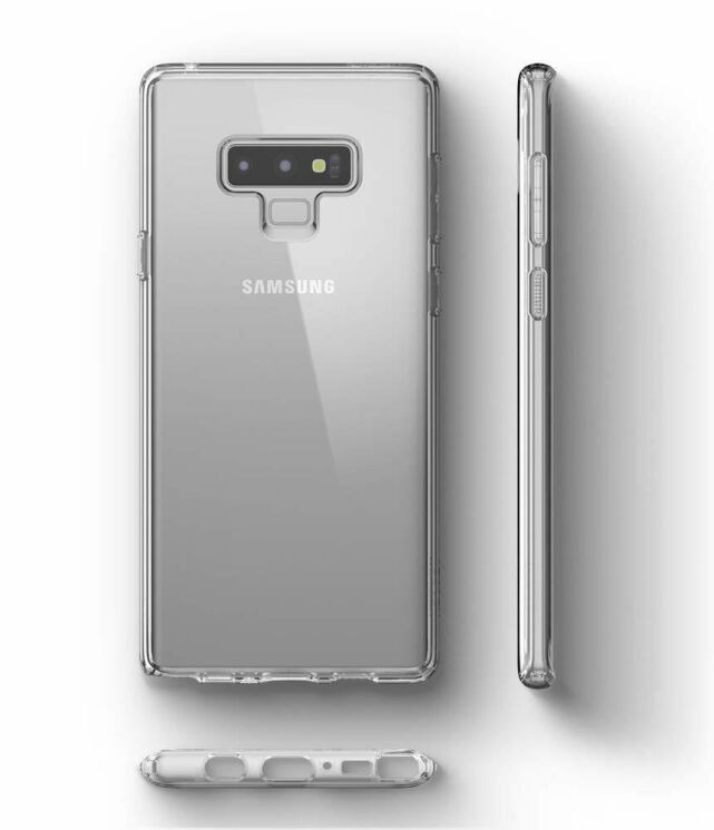 Захисний чохол Spigen (SGP) Ultra Hybrid для Samsung Galaxy Note 9 (N960) - Transparent: фото 9 з 9