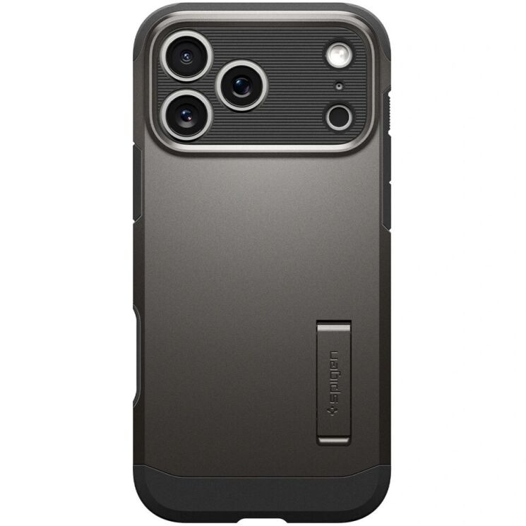 Защитный чехол Spigen Tough Armor T (MagFit) для iPhone 18 Pro Max (ACS12137) - Gunmetal: фото 4 из 15